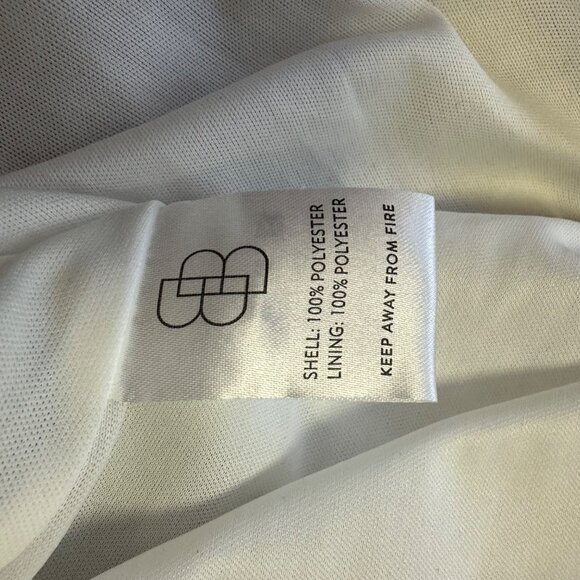 Baltic Born Floral Semi Sheer Tiered Long Sleeve Smocked Waist Dress Size M - Picture 6 of 10